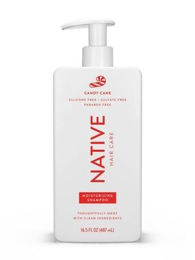 Native 💮 limited edition candy cane moisurizing shampoo large 16.5
